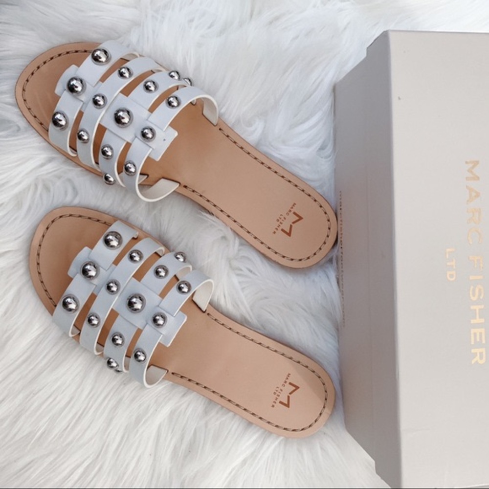 NWT Marc Fisher LTD Pava Slide Sandal**